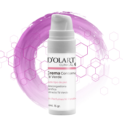 Contorno de Ojos Té Verde Deolarte Clinical - Descongestionante y tonificante