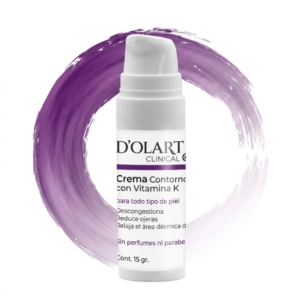 Contorno de Ojos Vitamina K Deolarte Clinical - Reduce ojeras y descongestiona la mirada