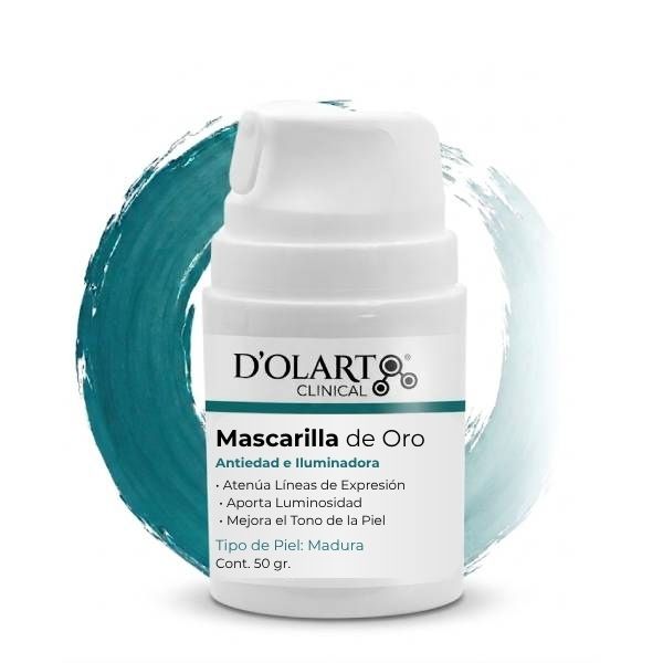 Mascarilla de Oro Deolarte Clinical