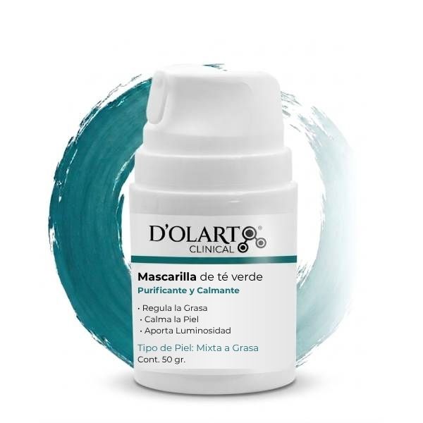 Mascarilla de Té Verde y Sándalo Deolarte Clinical