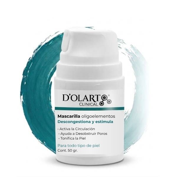 Mascarilla Plástica con Oligoelementos Deolarte Clinical
