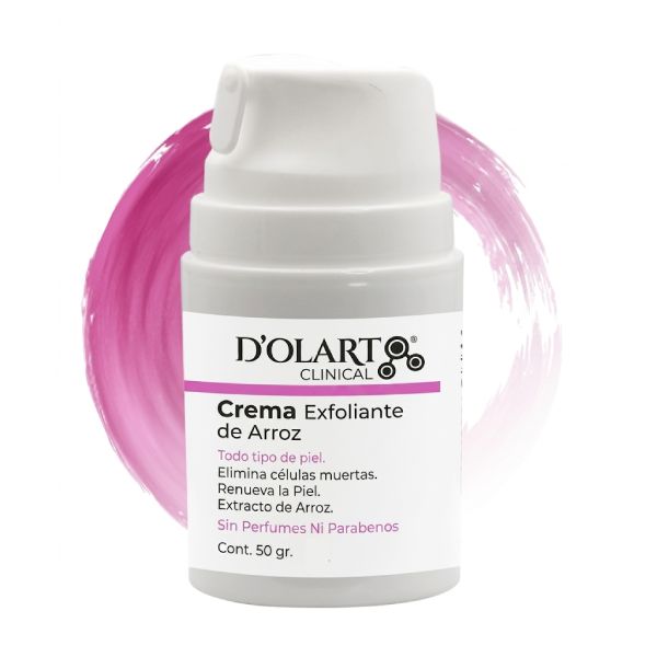 Crema Exfoliante de Arroz Deolarte Clinical - Renovación natural y luminosidad profunda