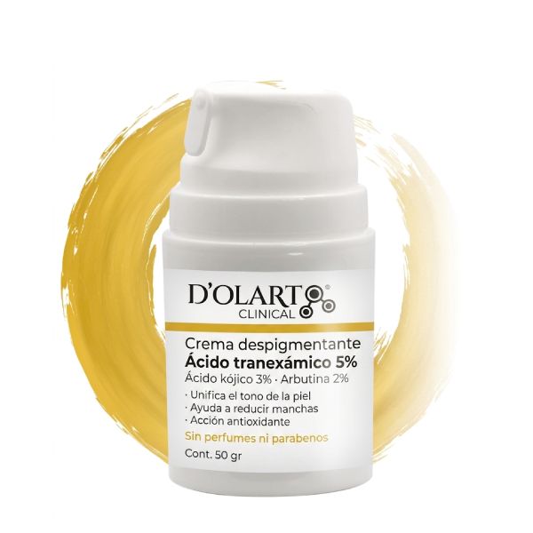 Crema Despigmentante Ácido Tranexámico 5% Deolarte Clinical - Tratamiento melasma y manchas difíciles