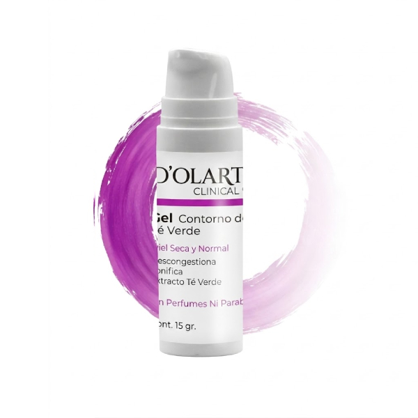 Gel Contorno de Ojos Té Verde Deolarte Clinical - Descongestionante y relajante