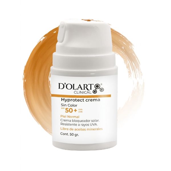 Pantalla Solar en Crema Color Natural FPS 50 Deolarte Clinical - Protección UVA/UVB