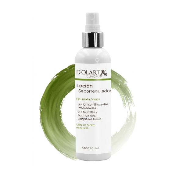 Loción Seborreguladora Bioazufre Deolarte Clinical - Limpia poros y purifica
